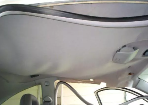 Car door trims are sagged