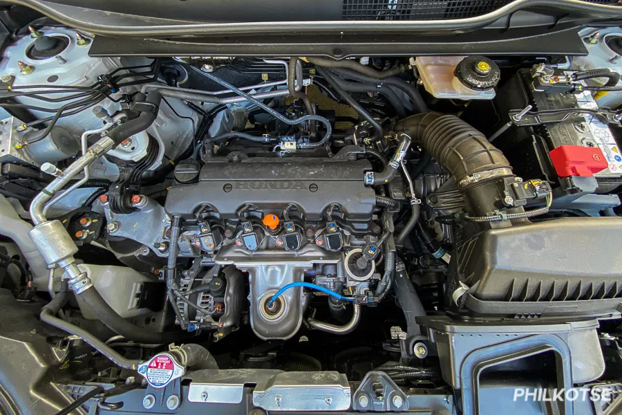 A picture of the CR-V S gasoline's engine