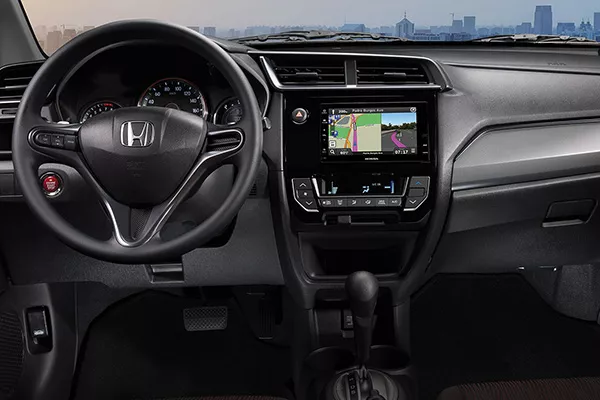 A picture of the 2019 Honda Mobilio's front cabin