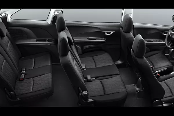 A picture of the 2019 Honda Mobilio's passenger seats