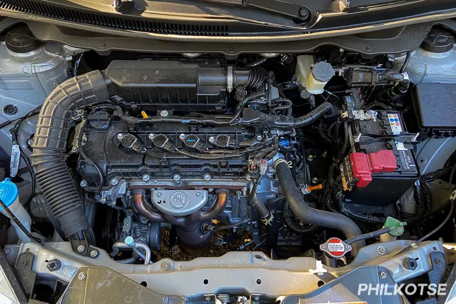 The Ertiga's 1.5-liter K15B engine