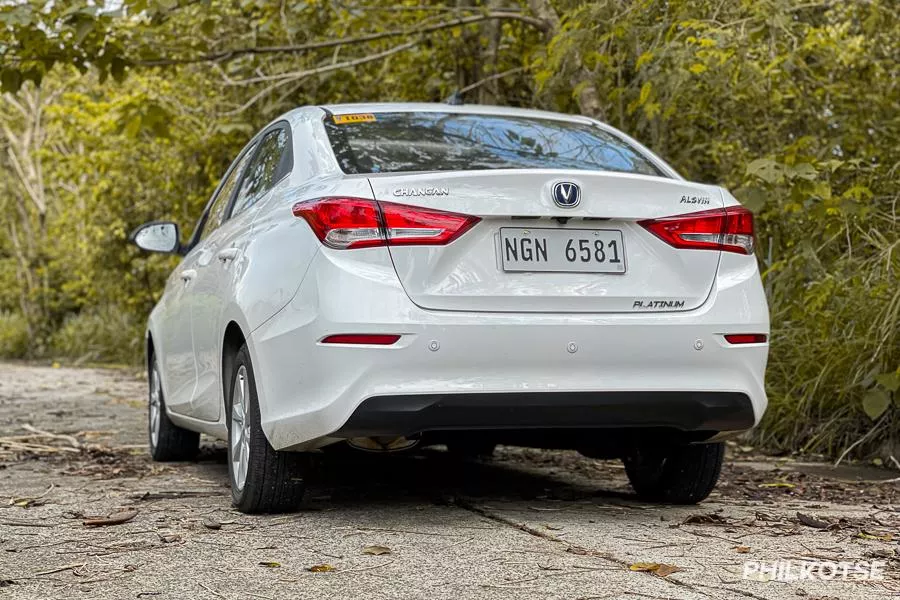 Changan Alsvin rear view