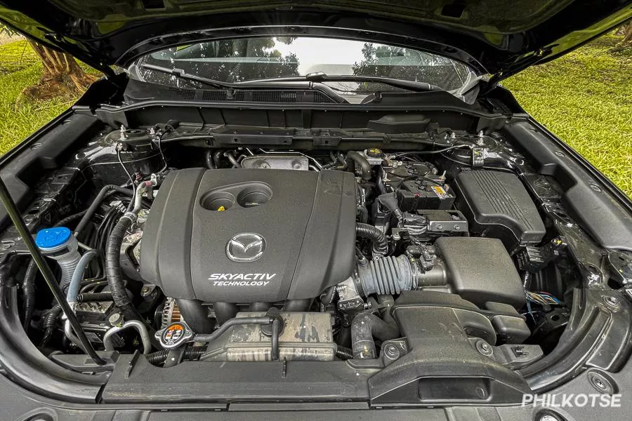 Mazda CX-8 2.5-liter SkyActiv-G engine