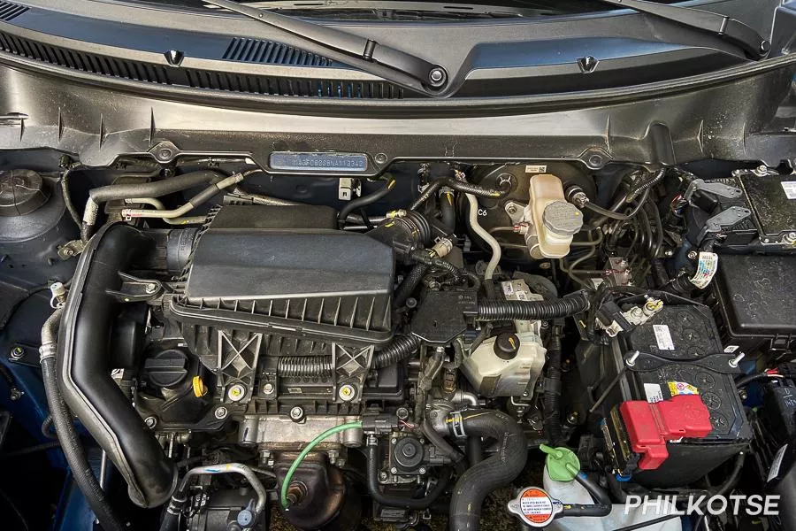 Celerio's 1.0-liter inline-3 gasoline engine