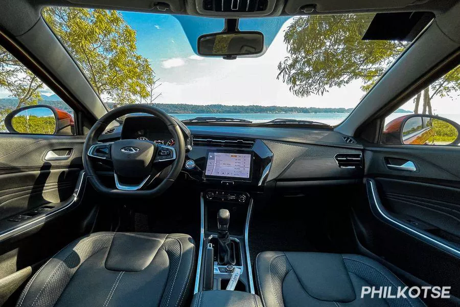 A picture of the Chery Tiggo 2 Pro's interior