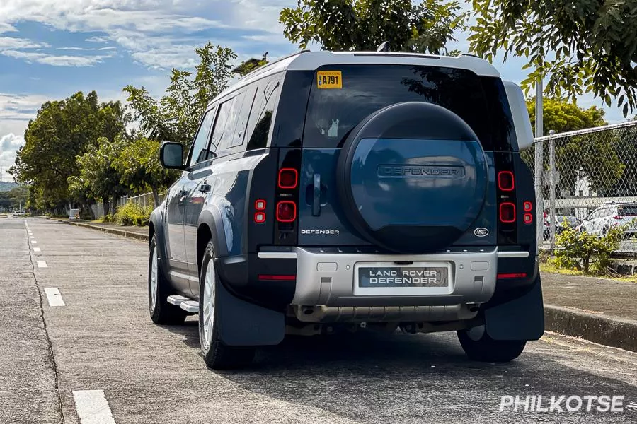 Land Rover Defender rear view