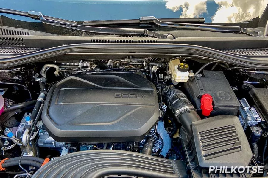 A picture of the Okavango's engine bay.