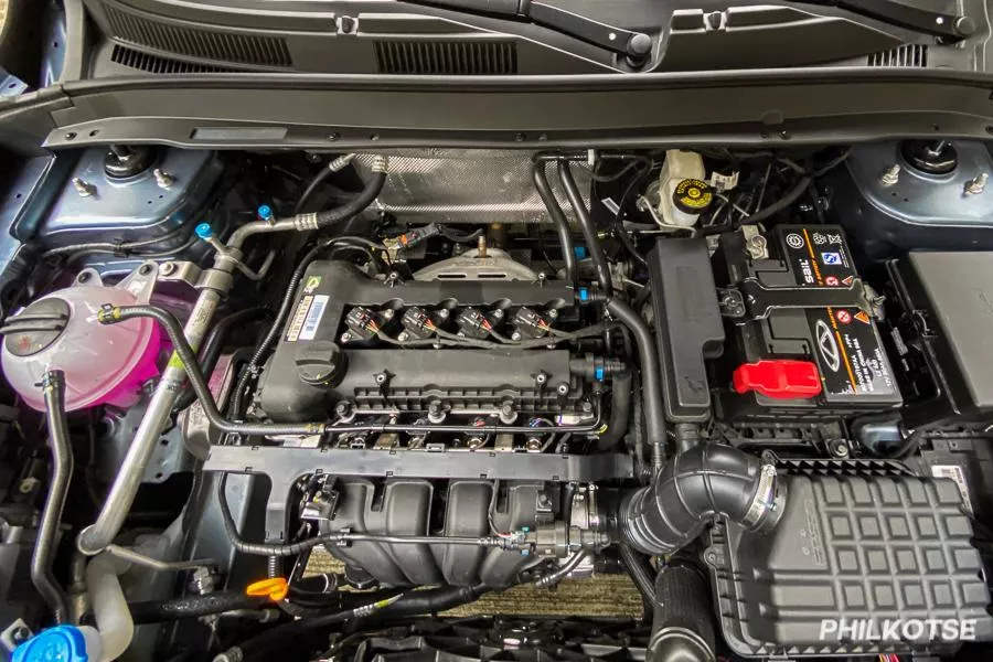 Chery Tiggo 5x engine view