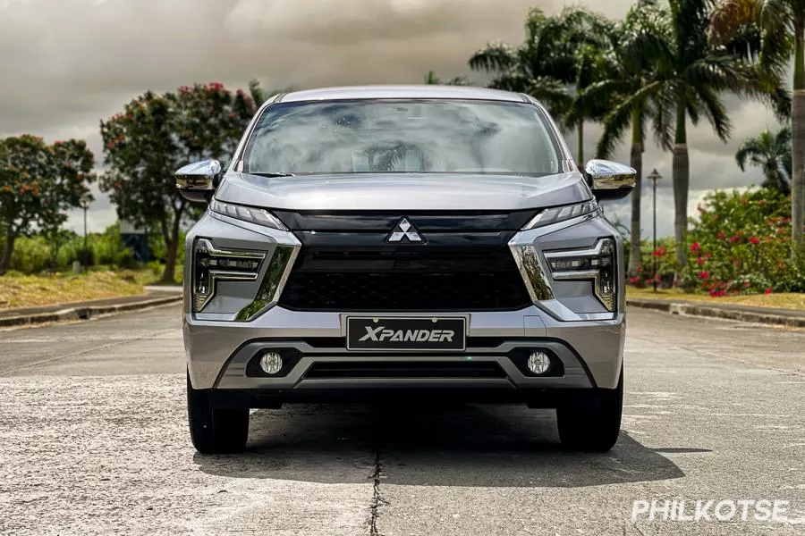 A picture of the front of the Mitsubishi Xpander