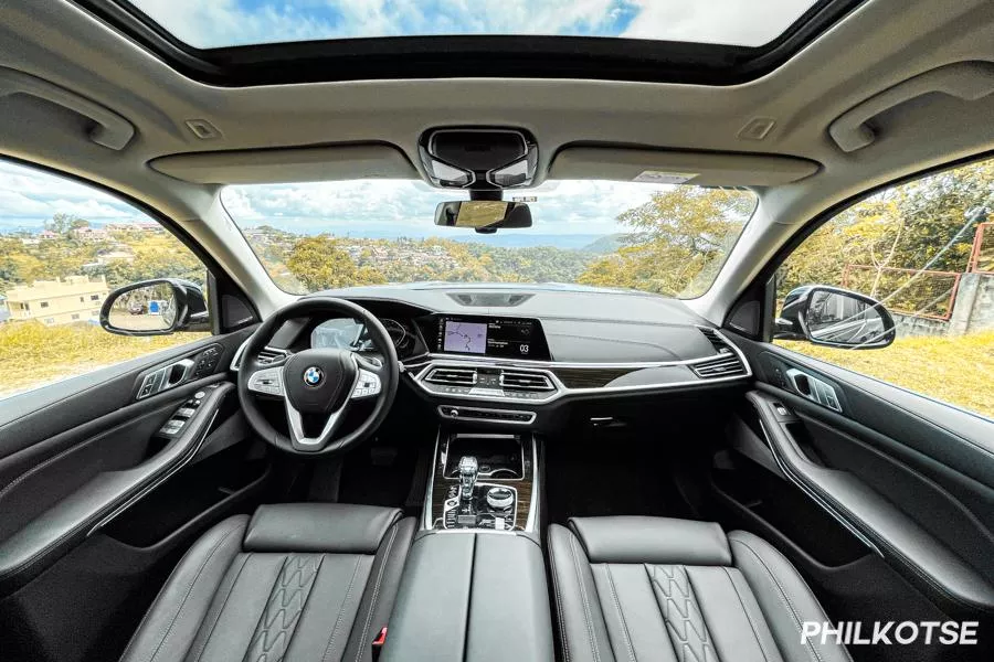 BMW X7 interior BMW X7 interior view