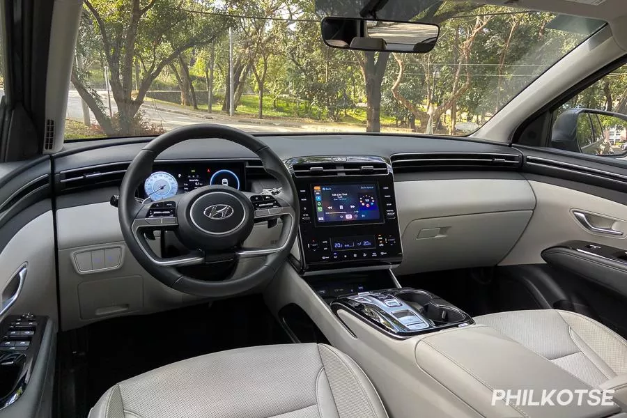 Inside the Tucson GLS+