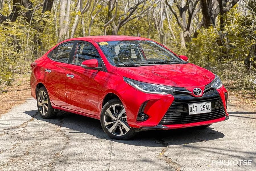 Toyota Vios front view