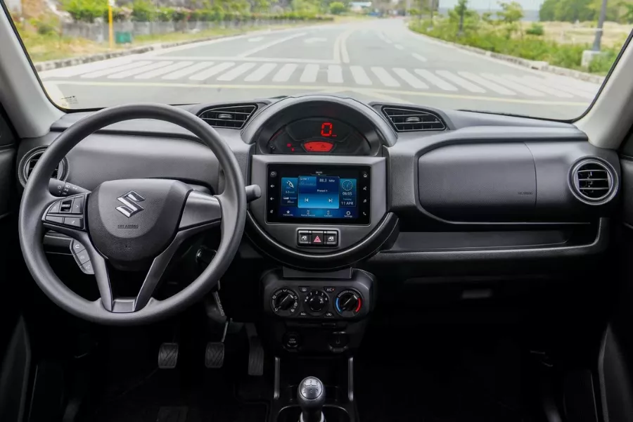 A picture of the Suzuki S-Presso's interior