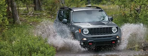 Jeep Renegade angular front