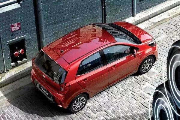 Picanto from the rear