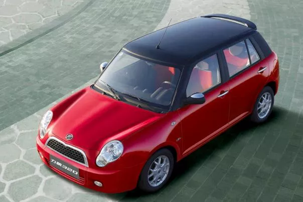 The Lifan 320 is truly a faithful reflection of the Mini angular front of the Lifan 320