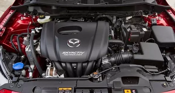 mazda 2 engine bay