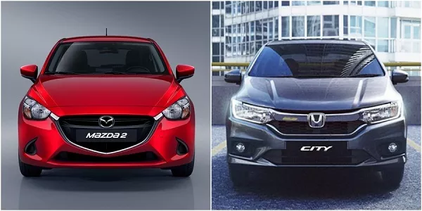 Honda City vs Mazda 2