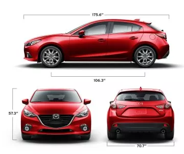 mazda 6 dimensions