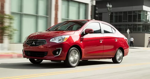 mitsubishi mirage g4 exterior