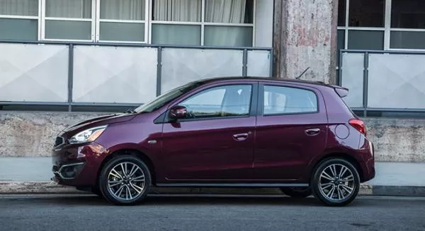 Mitsubishi Mirage 2018 side view