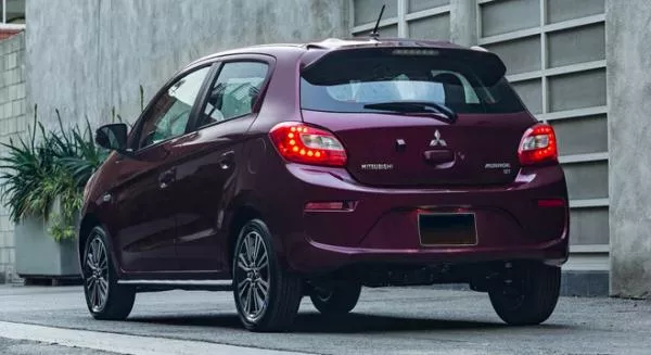 Mitsubishi Mirage 2018 angular rear