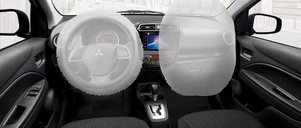 Mitsubishi Mirage 2018 airbags