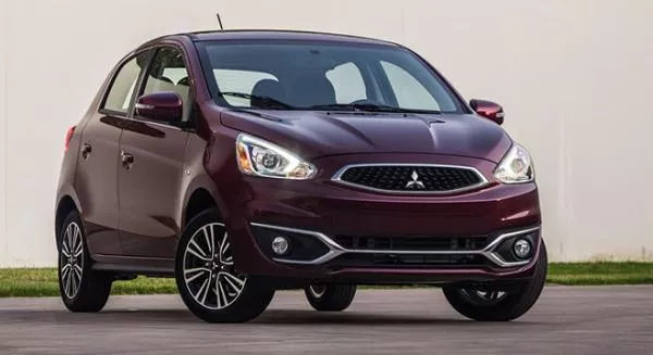 Mitsubishi Mirage 2018 angular front