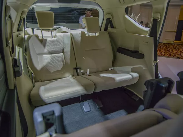 The rear seats of the 2018 Mitsubishi Xpander Philippines