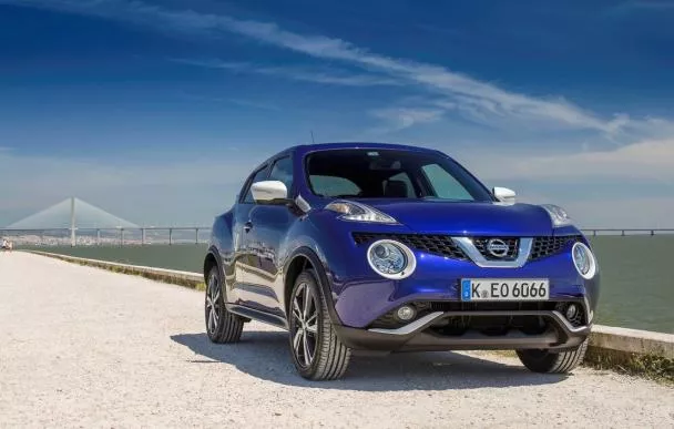 The Nissan Juke 2018 is considered as a raised small hatchback angular front of the Nissan Juke 2018