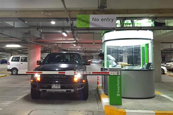 paying car parking fee