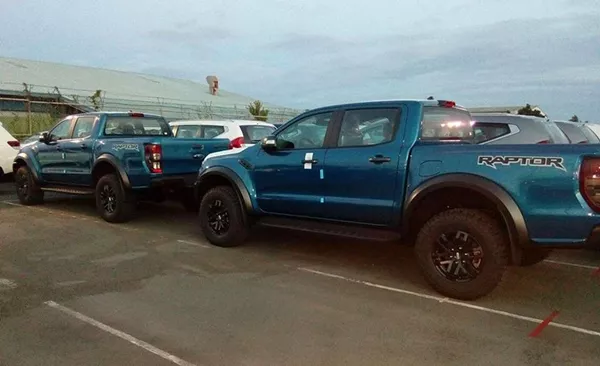 2 units of Ford Ranger Raptor Philippines seen before launch date