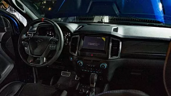 Ford Ranger Raptor 2019 Philippines at local launch - dashboard