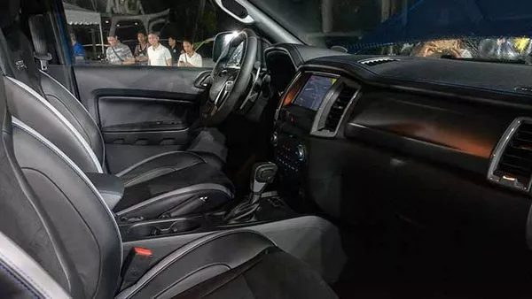 Ford Ranger Raptor 2019 Philippines at local launch - front seats