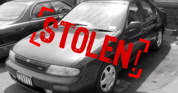 Stolen car image