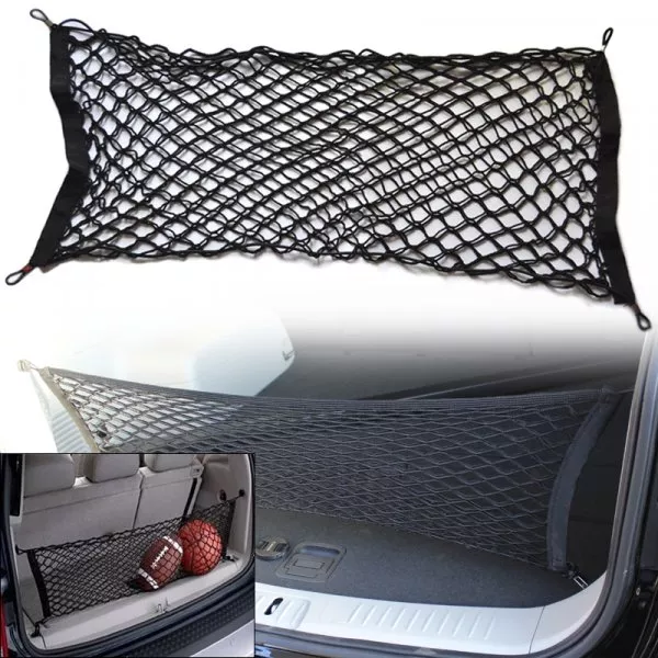 A mesh bungee is a great idea for your cabin A mesh bungee