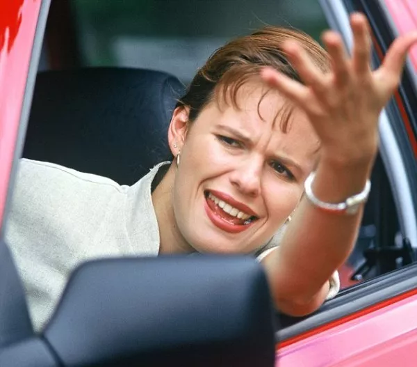 The most common drawback is the dirty looks you get from other motorists An angry female driver