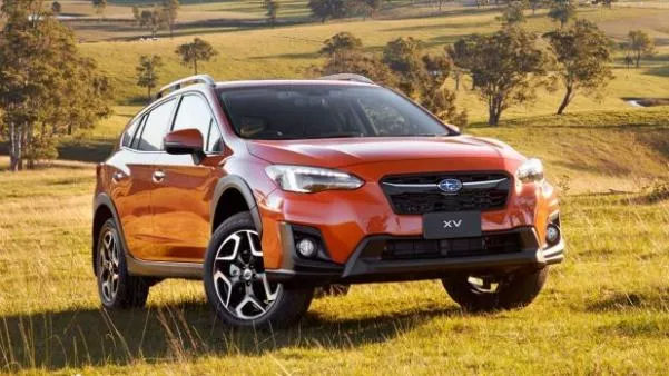 angular front of the Subaru XV 2018