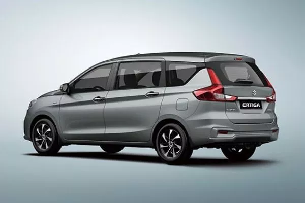 A picture of the rear of the Suzuki Ertiga