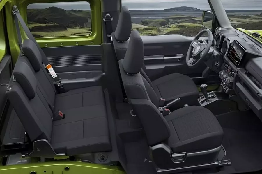 Suzuki Jimny interior view