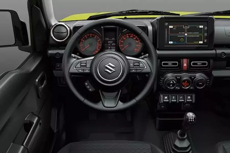 Suzuki Jimny interior view