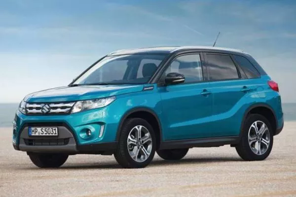 Angular front of the 4th gen Suzuki Vitara 