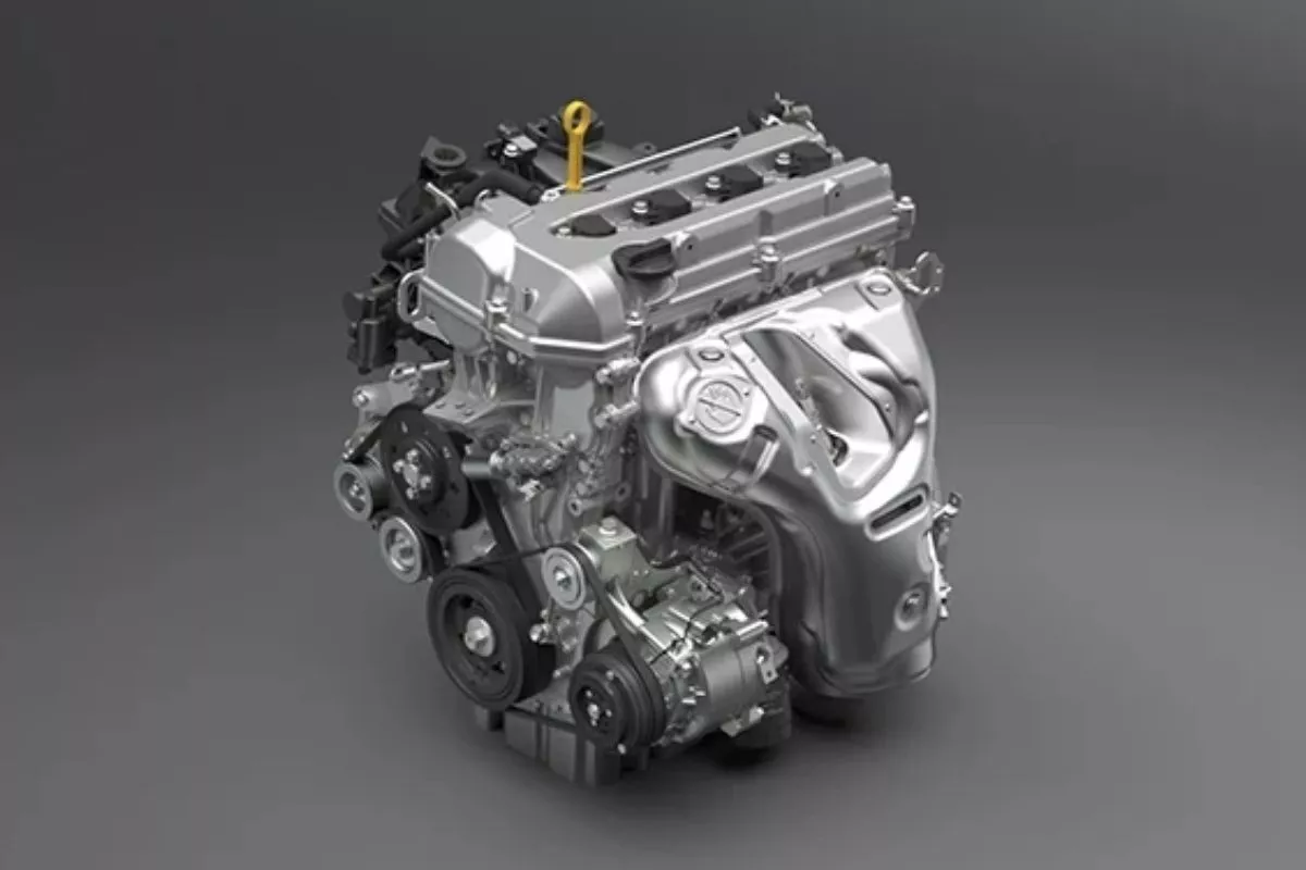 A picture of the Vitara's engine