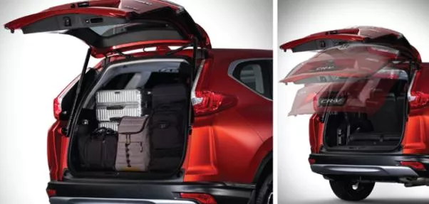 Honda CR-V 2018 diesel 7-seater's power tailgate