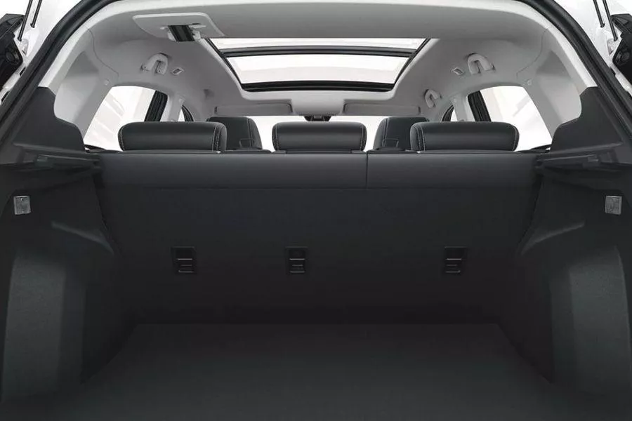 A picture of the Ford Territory's trunk