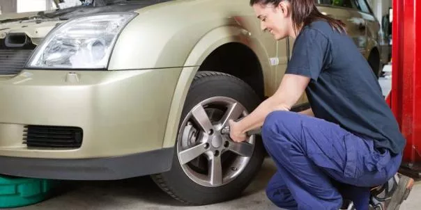 Replacing car tires