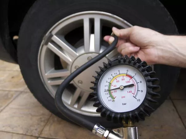 check tire pressure