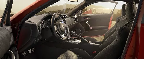 Toyota 86 2018 interior