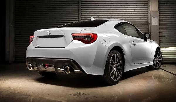 Toyota 86 2018 angular rear