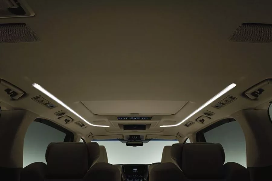 Toyota Alphard interior view